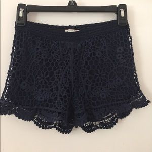 Knitted shorts